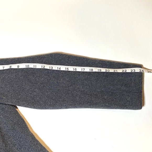 Centigrade Women’s Charcoal Gray Wool Pea Coat Med - Picture 3 of 9